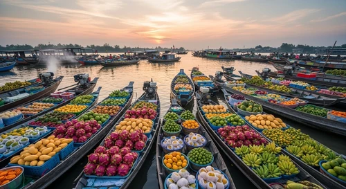 Chaos on the Water: Why the Mekong's Floating Markets Are Slowly Disappearing